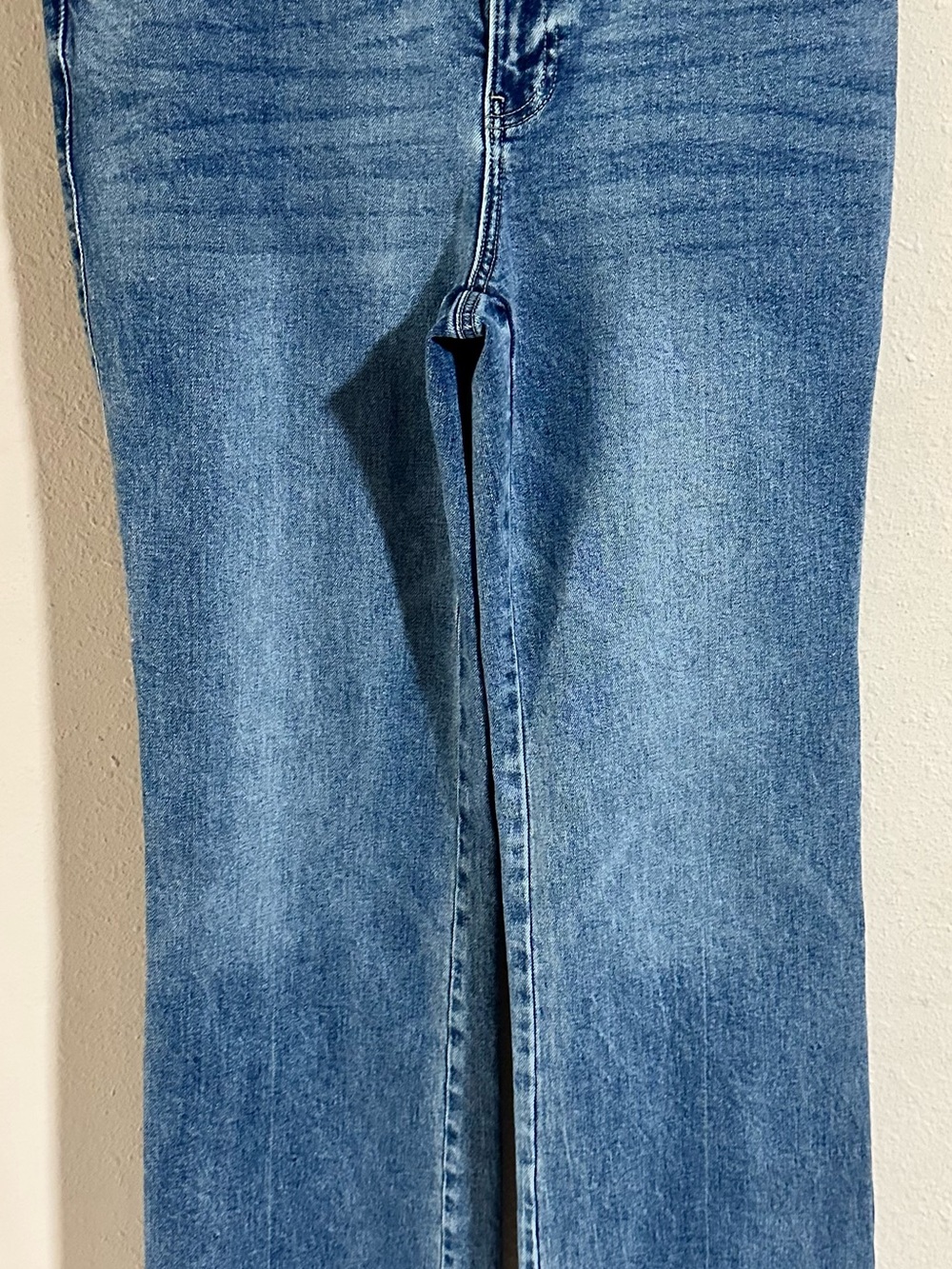 Talbots Flare Leg High Waist Light Wash Jeans in Melody Wash